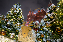 Новогодняя Москва. Москва., новогодняя елка, гим, новый год, иллюминация, государственный исторический музей