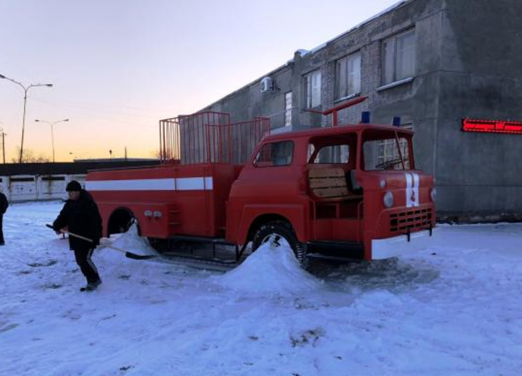 Пожарную машину планируют оставить в поселке навсегда