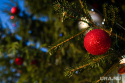 Виды Екатеринбурга, елка, новогодний шар