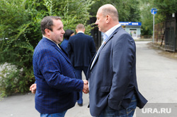 Алексей Текслер в парке Тищенко. Челябинск, алехин дмитрий, кочетков сергей