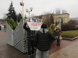 Активисты пытаются привлечь внимание к проблемам климата
