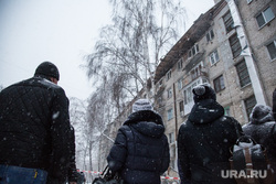 Обрушение кровли жилого дома по ул. 50 лет ВЛКСМ. Тюмень, обрушение крыши, обрушение балкона, чс