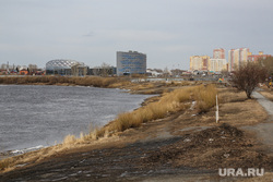 Лед на р. Тура. Тюмень