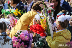 Торжественная линейка в гимназии 27. Курган, учитель, школьная линейка, школа