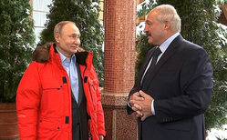 Владимир Путин и Александр Лукашенко встретились в Сочи