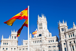 Клипарт depositphotos.com, испания, флаг испании, мадрид, архитектура испании