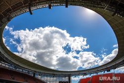 Первое мероприятие после ЧМ на стадионе "Екатеринбург Арена". Екатеринбург, купол, небо, екатеринбург арена, центральный стадион