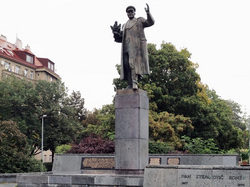 Памятник маршалу И. Коневу в Праге