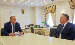 Николай Цуканов и Игорь Ткачев обсудили, в том числе, борьбу с коронавирусом