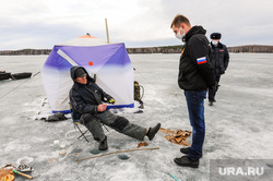 Проверка соблюдения карантина в курортных местах на озере Увильды в Аргаяшском районе. Челябинская область, рыбаки, озеро увильды, увильды