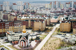 Березовая роща в микрорайоне Академический. Екатеринбург, микрорайон академический