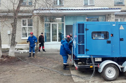 Энергетики оперативно подключили генератор