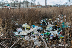 Свалка мусора в частном секторе города не перекрестке улиц Чкалова и Зеленой. Курган, мусор, помойка, грязь, свалка