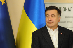 Саакашвили Михаил, флаг украины, саакашвили михаил