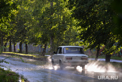 Дождь. Челябинск, машина, лето, авто, дождь