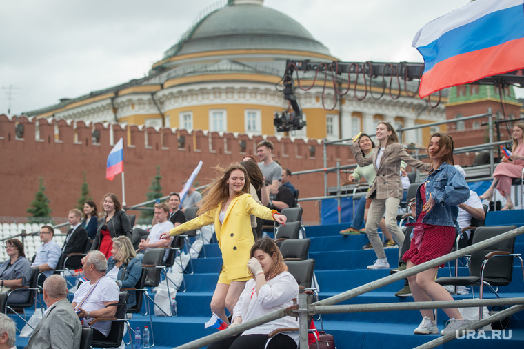 Концерт "Мы вместе" на Красной площади. Москва