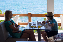 Греция. Крит., море, кафе, отдых, ресторан