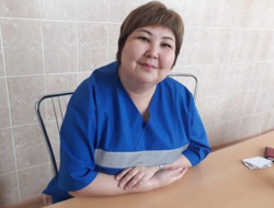 Айжан Тагамбекова работала фельдшером скорой помощи в Ноябрьске