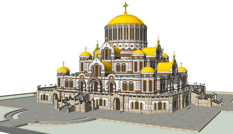 Так должен был выглядеть храм Святой Софии