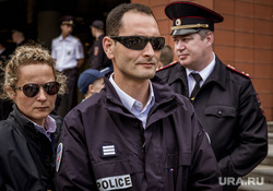 Город во время ЧМ. Екатеринбург, темные очки, police, французская полиция