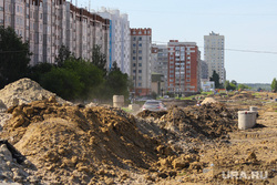 Автобусный вокзал и виды города. Курган, лето, ремонтные работы, заозерный, проспект мальцева, ремонт автодороги