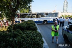 ДТП с автобусом на Плотинке. Екатеринбург