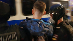 В Москве начались задержания участников протеста против поправок в Конституцию