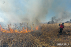 Учения МЧС по тушению лесных пожаров и сельскохозяйственных палов. Челябинск, пожарный, пожар, огонь