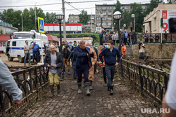 Последствия паводка в городе Нижние Серги (НЕОБРАБОТАННЫЕ). Свердловская область