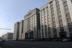 Административные здания Москвы. Иллюстрации. Антон Белицкий , госдума, государственная дума