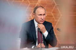 Ежегодная пресс-конференция Владимира Путина. Москва, путин владимир