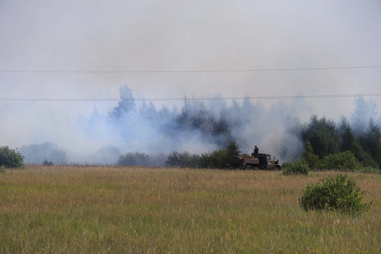 Пожар в Мишкинском районе уничтожил 254 гектара леса