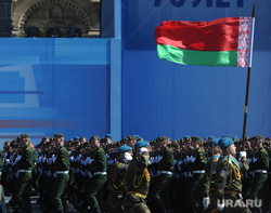 Генеральная репетиция парада на Красной площади. Москва, 70 лет победе, флаг белоруссии