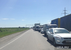 Тюмень. Пробка на Ялуторовском тракте, пробка