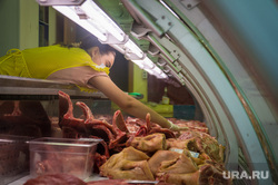 Клипарт. Магнитогорск, продукты, продавец, витрина, еда, мясо, прилавок