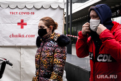 Москва во время объявленного режима самоизоляции. Москва, экспресс-анализы, тесты