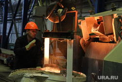 Открытие литейного цеха на Курганском арматурном заводе. Курган, литье, литейный цех, курганский арматурный завод, разливка металла