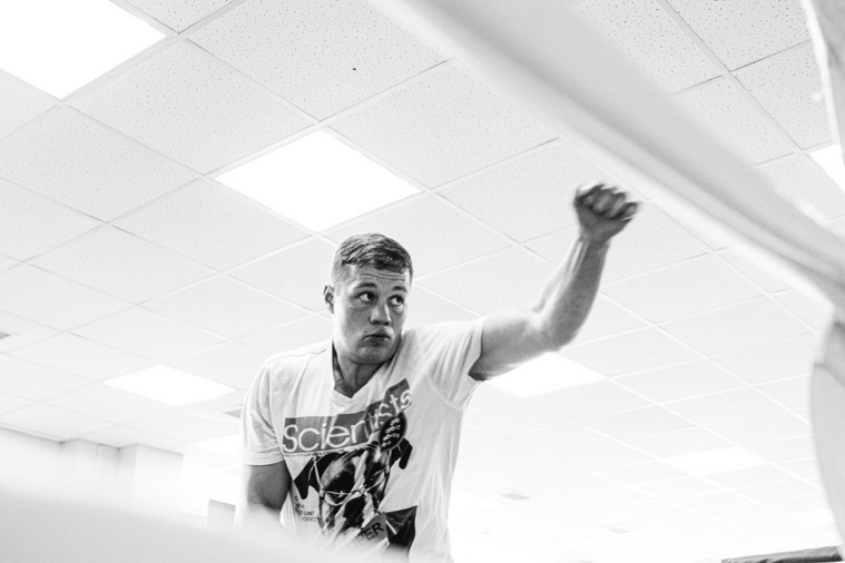 Сергей Мурашев — член свердловской сборной по боксу