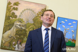 Пресс-подход с участием Валерия Гергиева по Пасхальному фестивалю. Екатеринбург, портрет, креков павел, наивное искусство, выставка картин