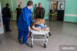 Клипарт. Больницы. Тюмень, пациент, каталка, больница