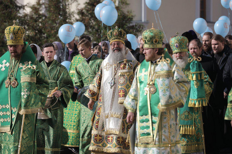 Екатеринбургский митрополит Кирилл присутствовал на празднике
