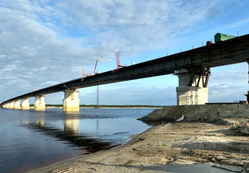 Для тягачей проезд по Пуровскому мосту обойдется в сотни тысяч рублей