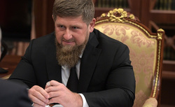 Клипарт. Сток Сайт президента России, кадыров рамзан