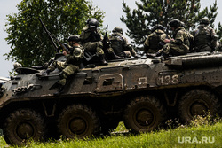 Первый день форума "Армия 2019" на Свердловском полигоне. Екатеринбург, бтр, армия, военные, бронемашина, бронетранспортер, спецоперация, контртеррористическая операция, солдат, войсковая операция