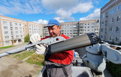 «Ростелеком» заменил устаревшие уличные фонари на умные светодиодные источники