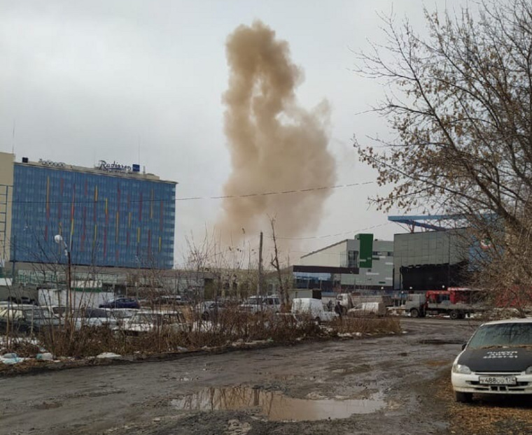 В челябинской студенческой поликлинике произошёл пожар со взрывом 