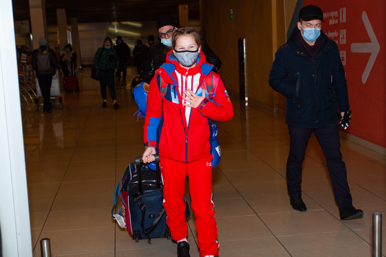 Спортсменка вернулась в Екатеринбург утром 4 декабря
