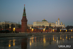Виды Кремля с Патриаршего моста. Москва, вечерний город, город москва, кремль, москва-река