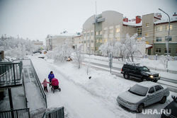 Виды Салехарда, арктика, город салехард, улица республики, школа1