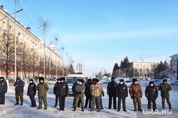 Несанкционированный митинг в поддержку Алексея Навального. Курган